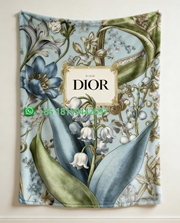 Dior Throw Blankets